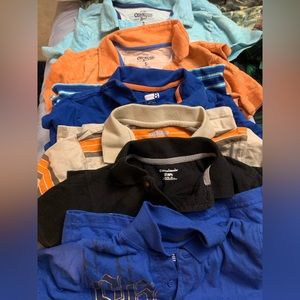 6 boy’s 5T polo shirts